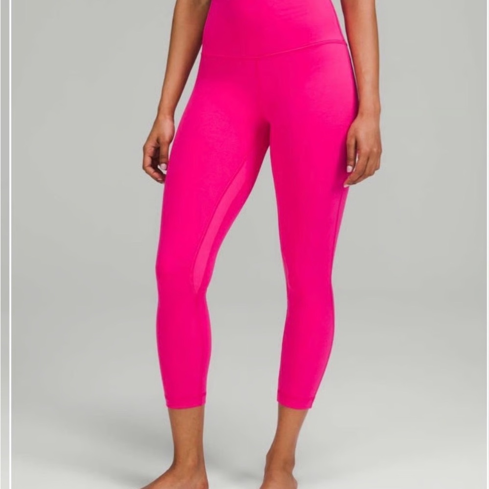 Lululemon Athletica Sonic Pink Align Leggings